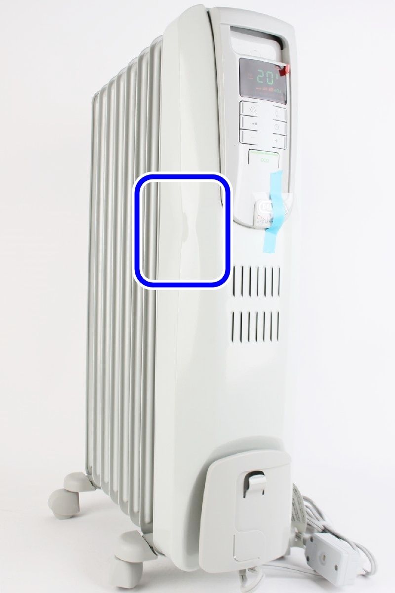 訳あり デロンギ デジタルラディアント オイルヒーター KHD410812-GC