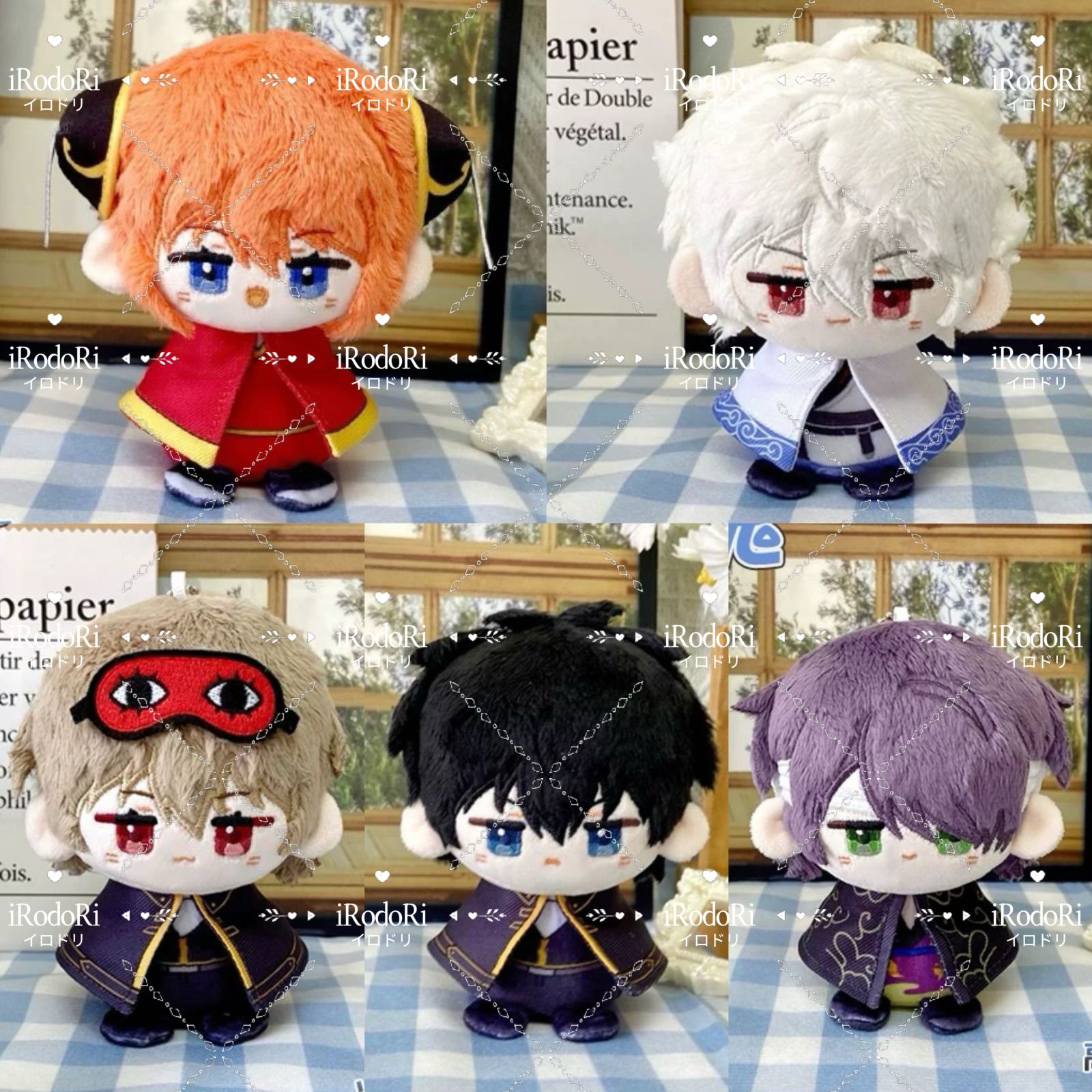 銀魂 ぬいぐるみ 銀時 神楽 新八 高杉 土方 沖田 202501192200 銀魂