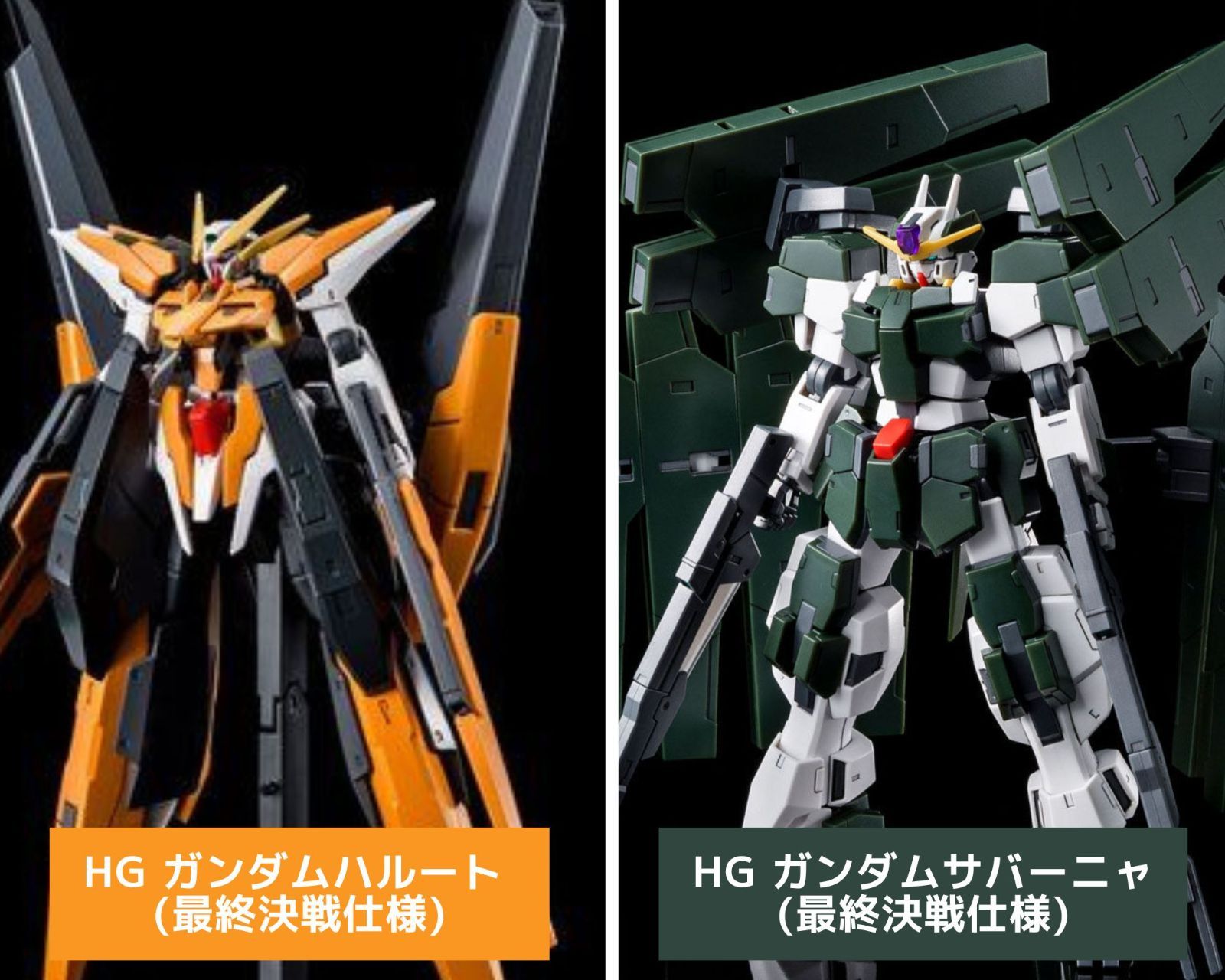 2体セット】HG 1/144 ガンダムハルート（最終決戦仕様） ＆ HG トップ