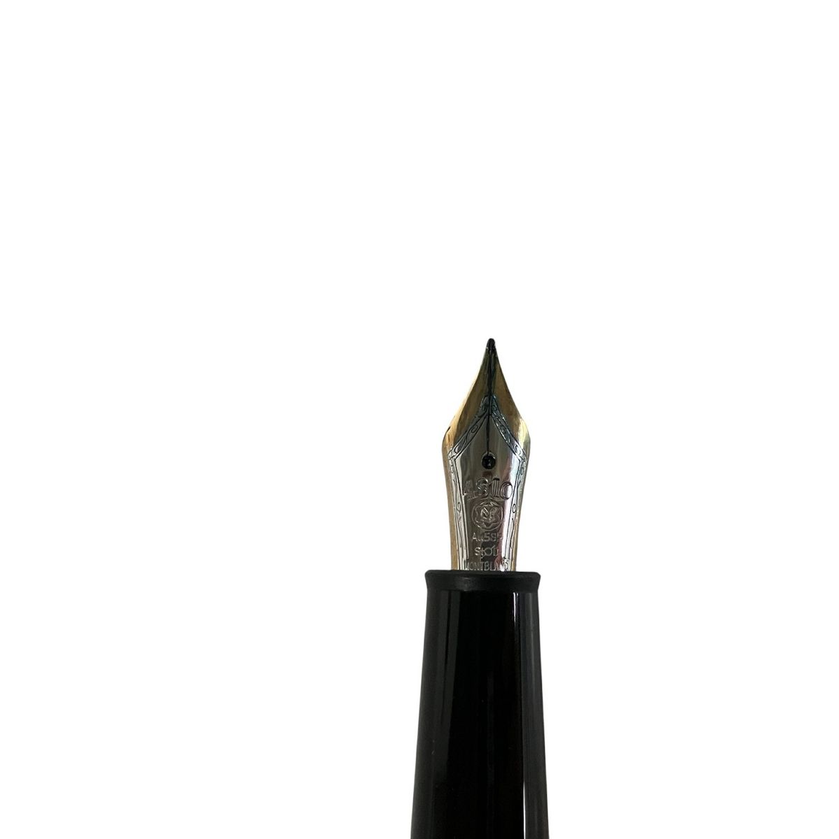 筆記確認】セーラー 万年筆 長原宣義作 長刀研ぎ 竹万年筆 純金