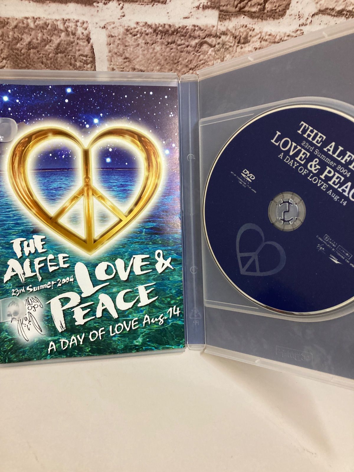 THE ALFEE 23rd Summer LOVE&PEACE A DAY OF LOVE Aug.14 小売 DVD