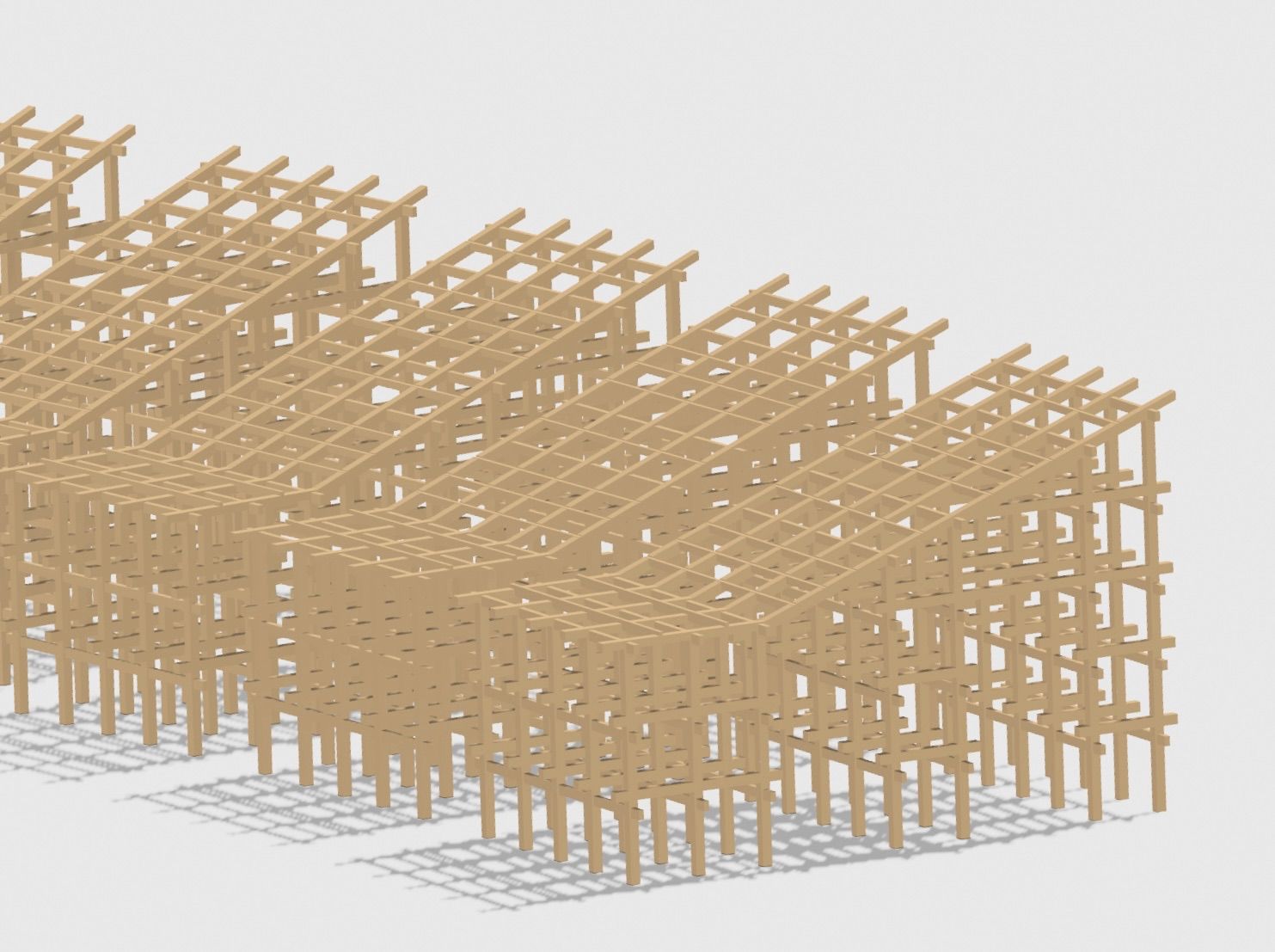 3セット販売品」大阪万博 大屋根リング 1/200 スケール 模型