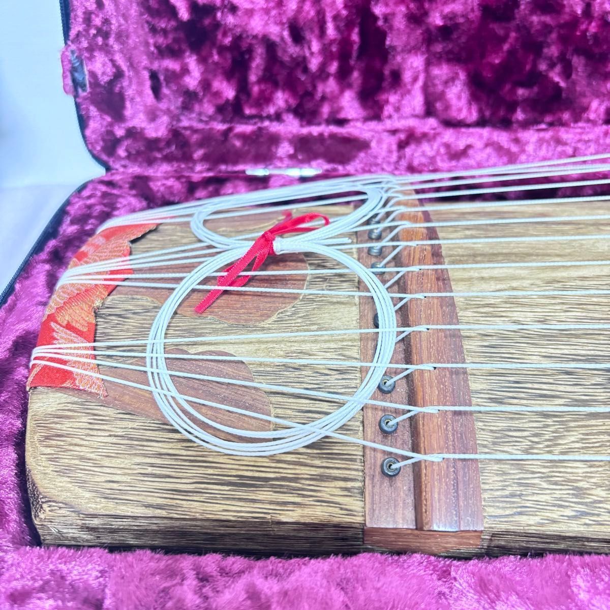 ゼンオン文化琴 羽衣 スタンド ケース付き ゼンオン 文化琴 羽衣