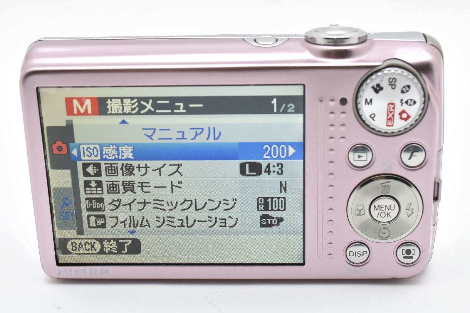 □美品□ FUJIFILM FinePix F80EXR ピンク 高品質 FX-F80EXR P