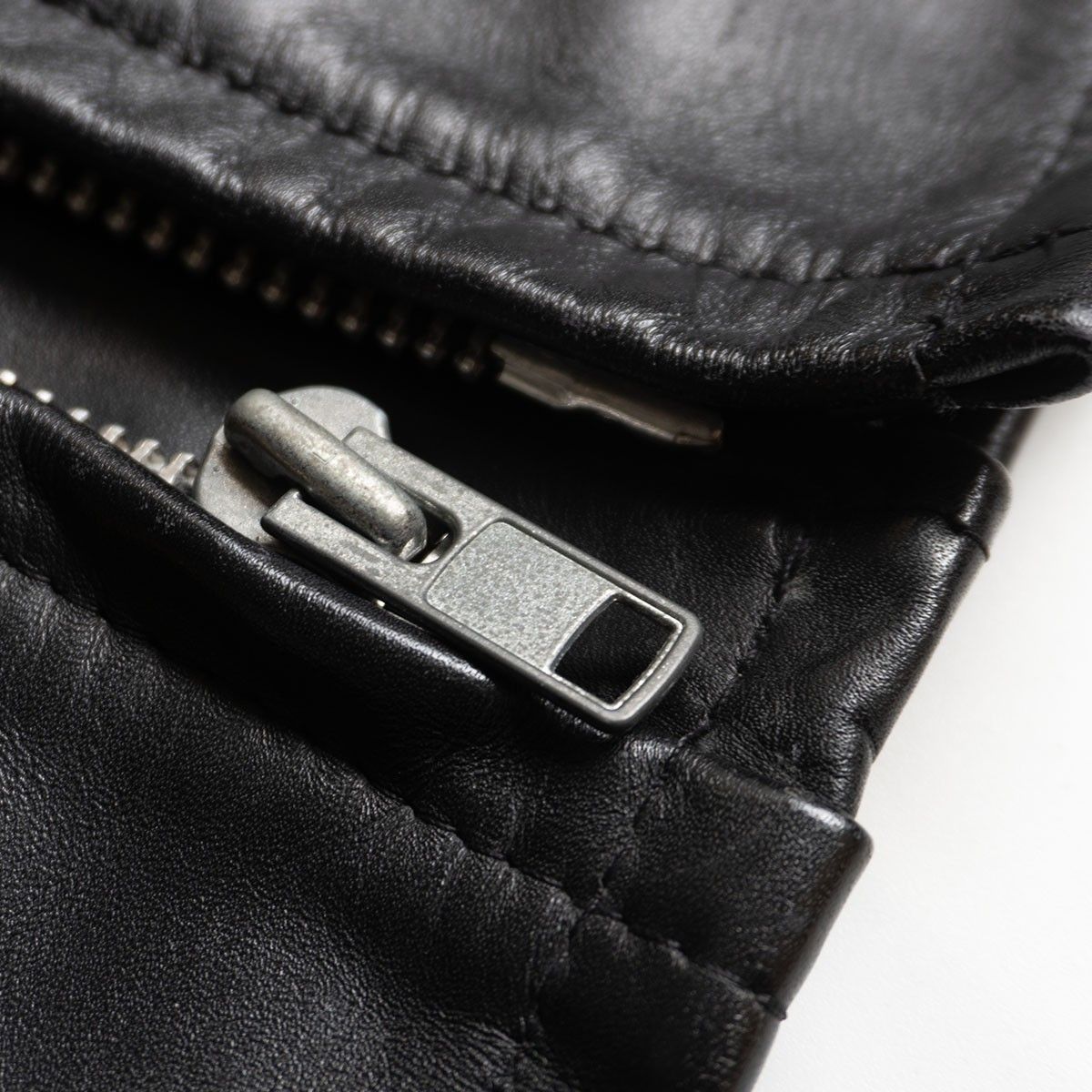 希少141モデル SCHOTT シングルライダースボアライナー付き 38 黒 希少