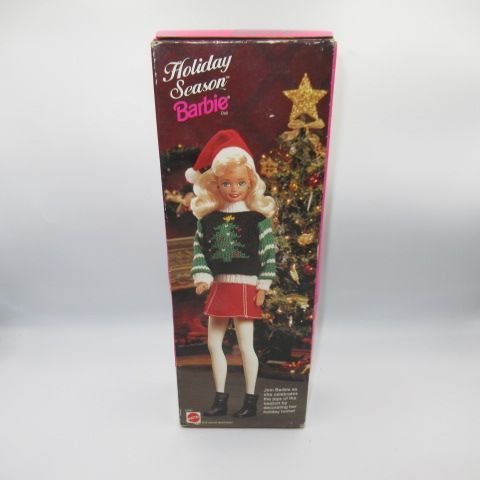 1996年☆90's☆Barbie☆バービー☆Holiday ショップ Season Barbie