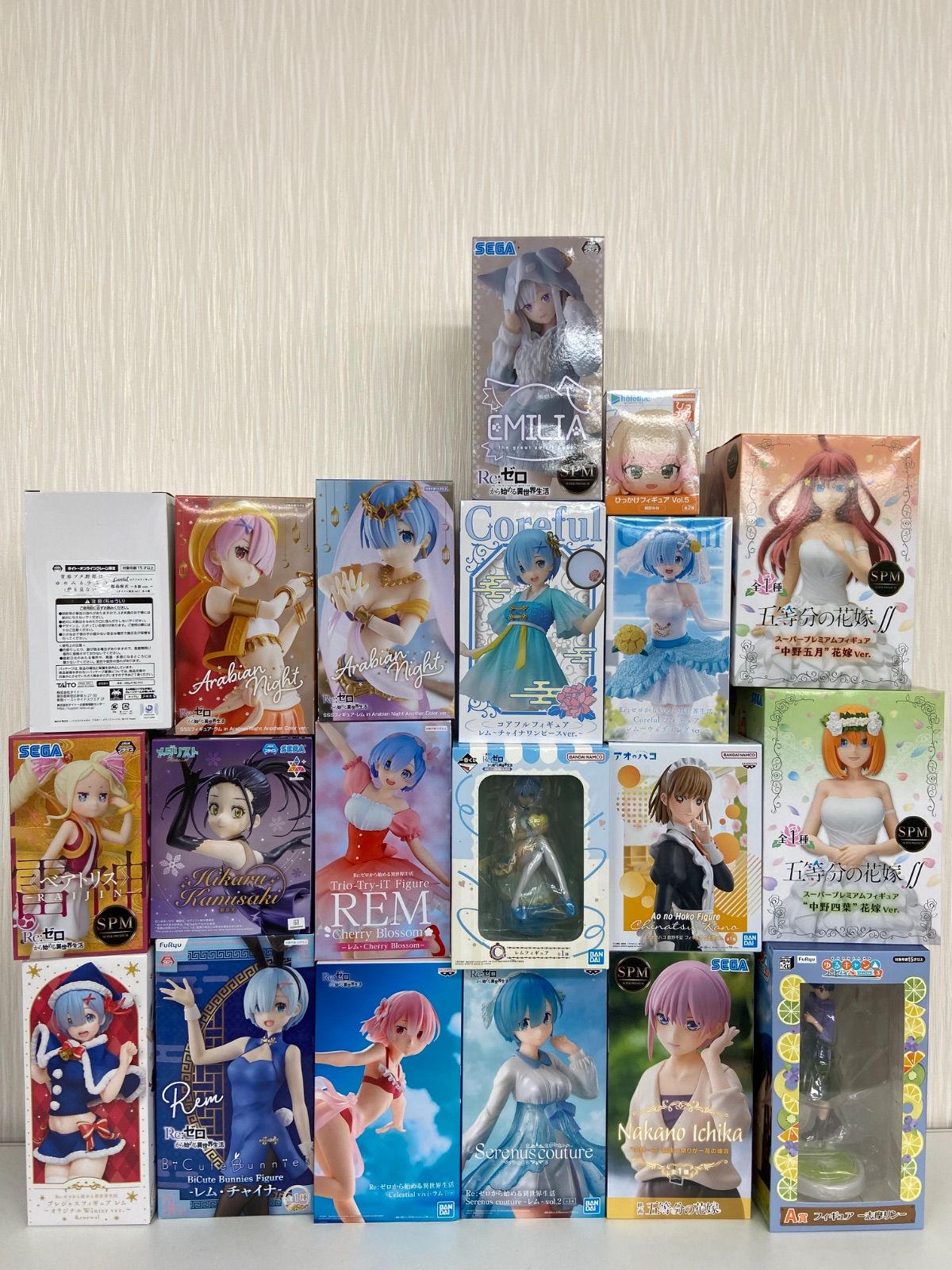 新品未開封 フィギュア 21体セット まとめ売り 美少女 プライズ 2025年