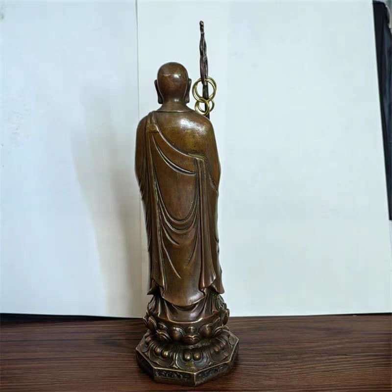 地蔵 菩薩 観音 銅製 仏像 彫刻 置物 開運 風水 工芸品 地蔵 菩薩 観音