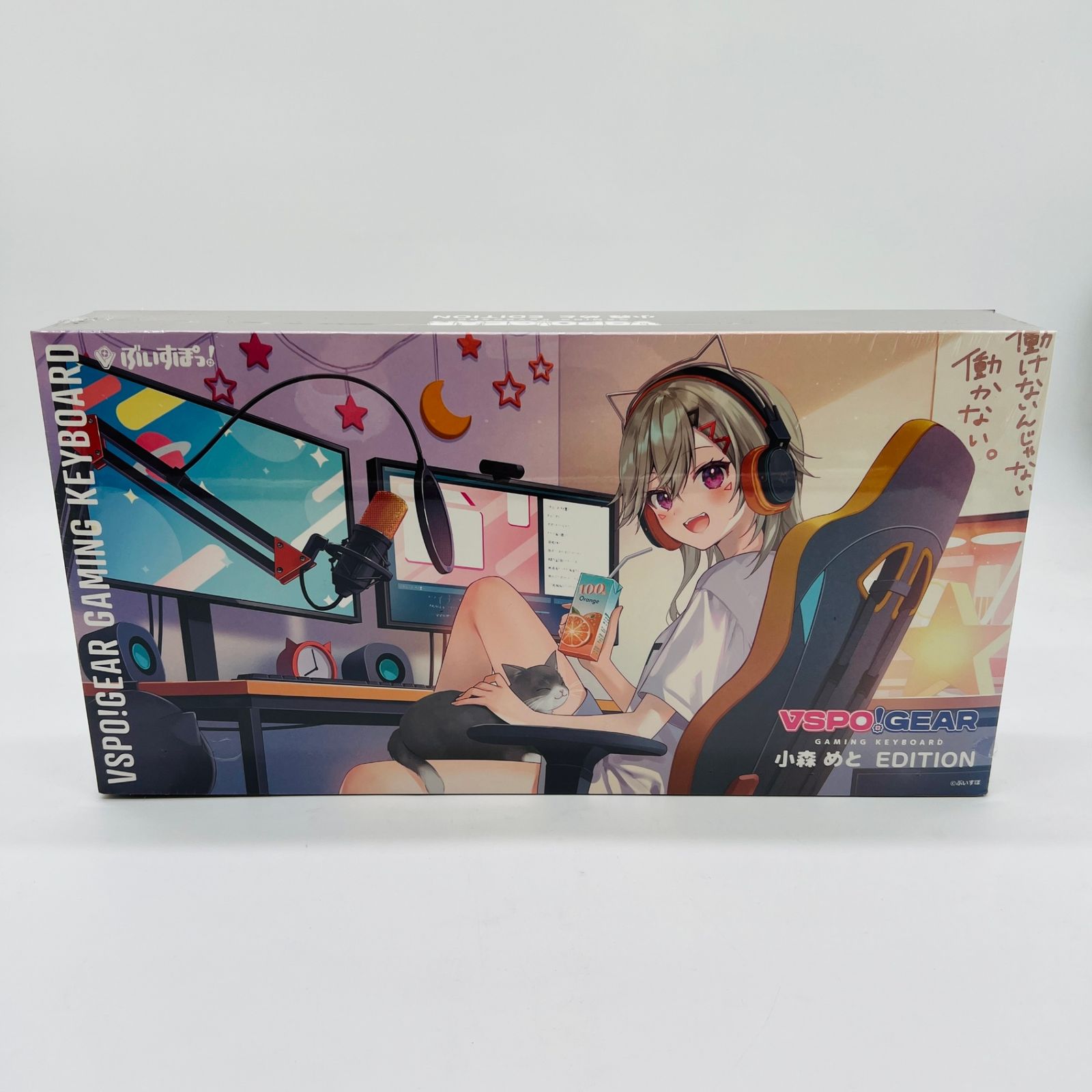 VSPO!GEAR ファッション ゲーミングキーボード 小森めとEDITION VSPO