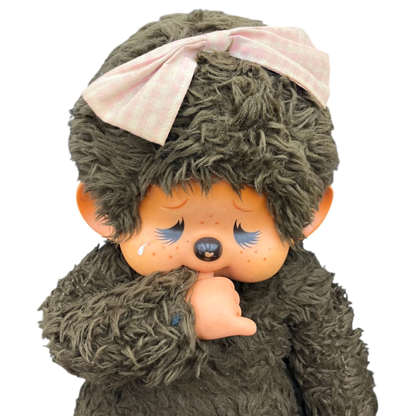 186001 現状品 セキグチ 昭和レトロ 初代モンチッチ ふたご ぬいぐるみ