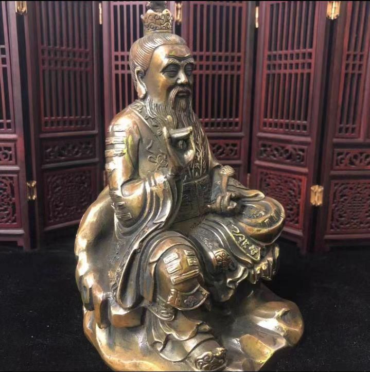 仏教美術 古銅鍍金 釈迦如来立像 仏像 V 5072A 仏教美術 古銅鍍金 釈迦