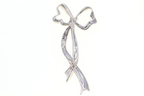 ティファニー ブローチ リボン 節約 SV アクセサリー Tiffany & Co