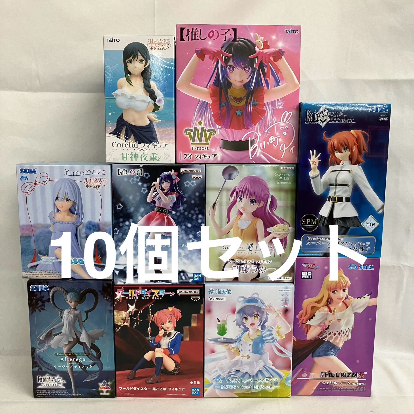 未開封 美少女フィギュア まとめ売り 10個セット SFJ345 c107 - メルカリ