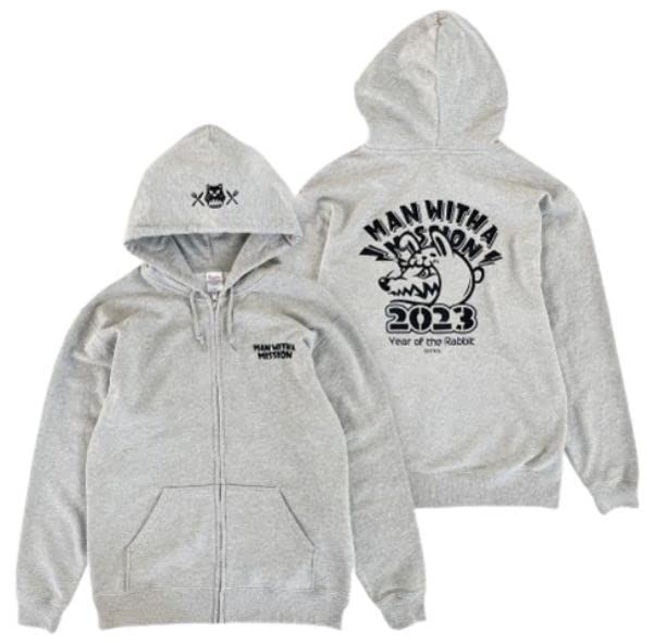 MAN WITH A MISSION 干支（虎)パーカー MAN WITH A MISSION 干支（虎