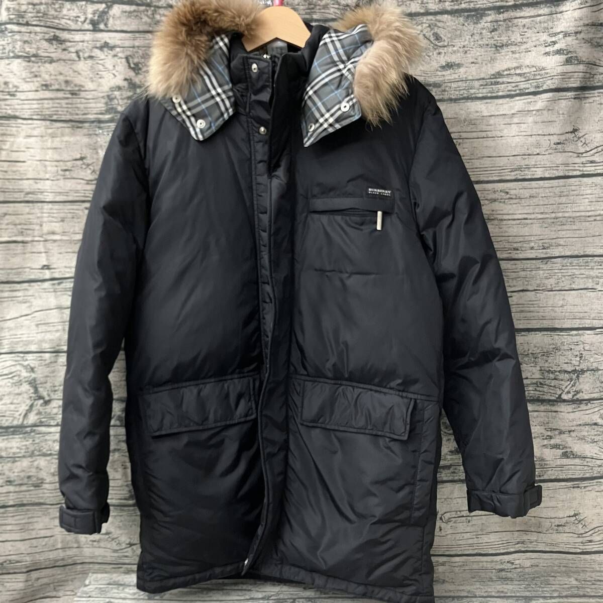BURBERRY BLACK LABEL ダウンジャケット Mサイズ トップ BURBERRY