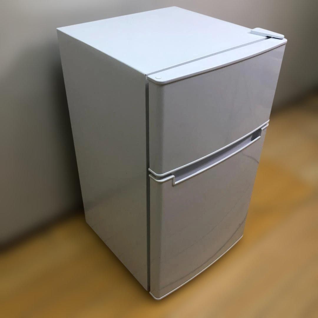 Haier ハイアール 85L 2ドア冷凍冷蔵庫 BR-85A ホワイト 2021年製 小型