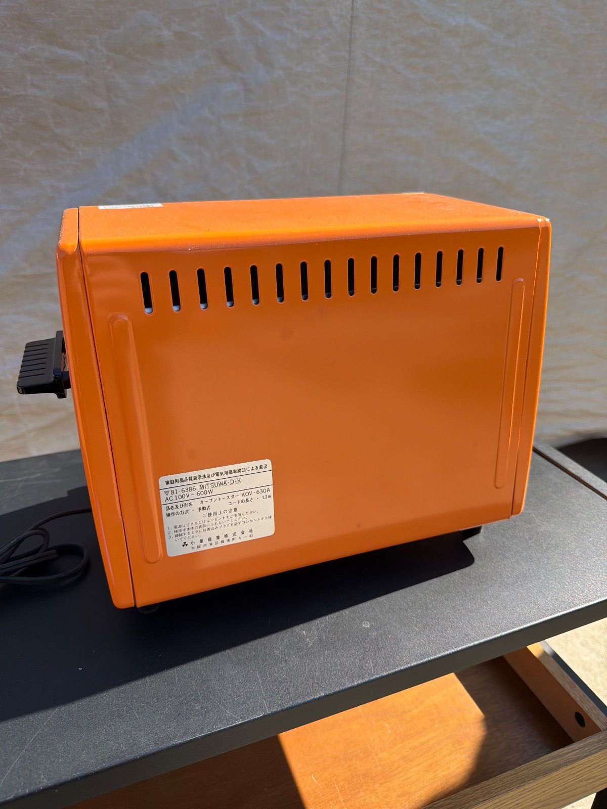 昭和レトロ KOIZUMI オーブントースター KOV-630 昭和レトロ KOIZUMI