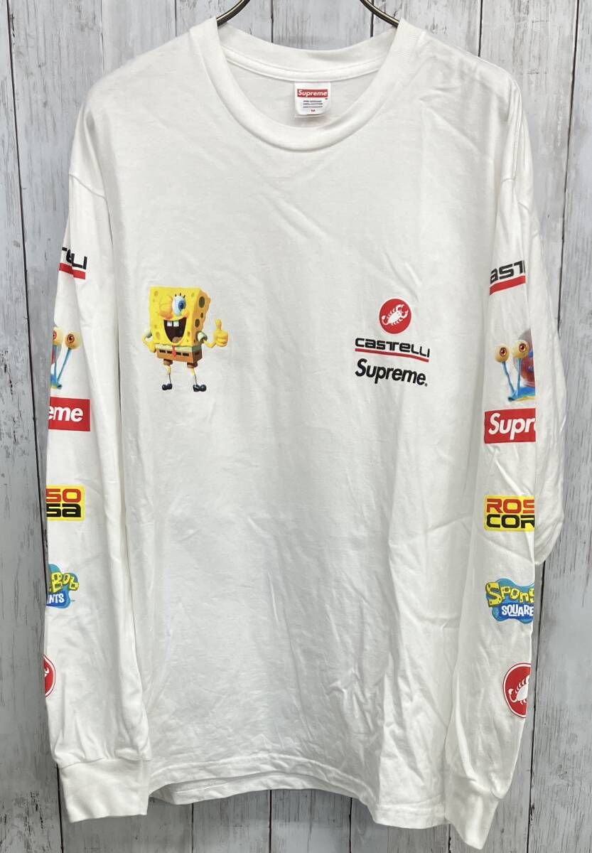 Supreme 25SS SpongeBob Castelli ショップ Racing L S Tee
