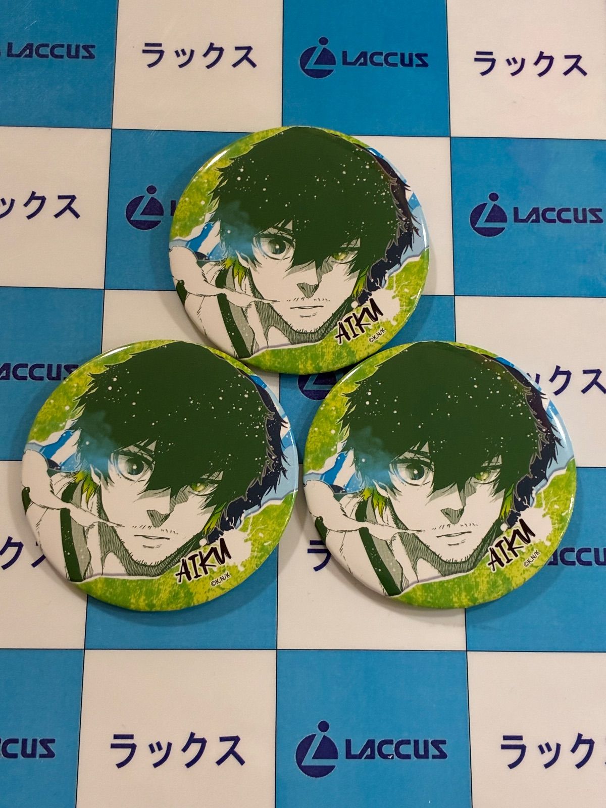 ブルーロック オリヴァ・愛空 シークレットメタル缶バッジ メタル缶