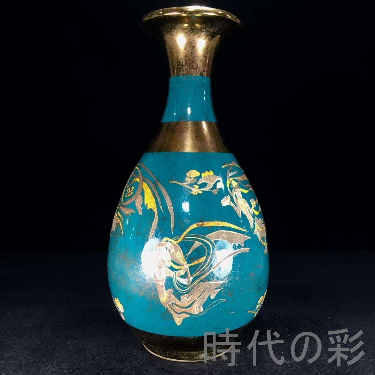 明治時代 花瓶 片切彫 骨董古美術 商品一覧 | 明治工芸・明治金工の