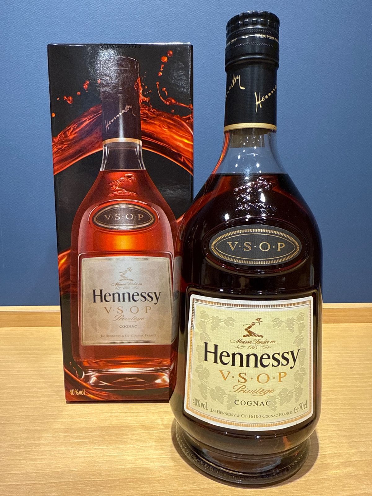 ヘネシー VSOP プリヴィレッジ 90年代 正規品 箱付 700ml 938 ヘネシー