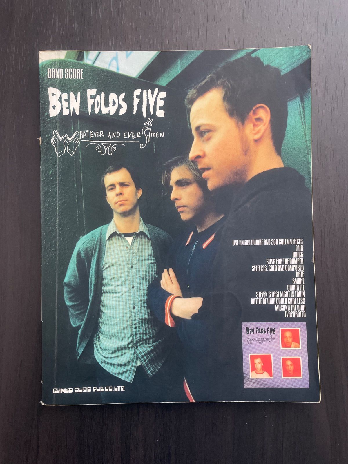BEN FOLDS FIVE バンドスコア ベンフォールズファイヴ BEN FOLDS FIVE