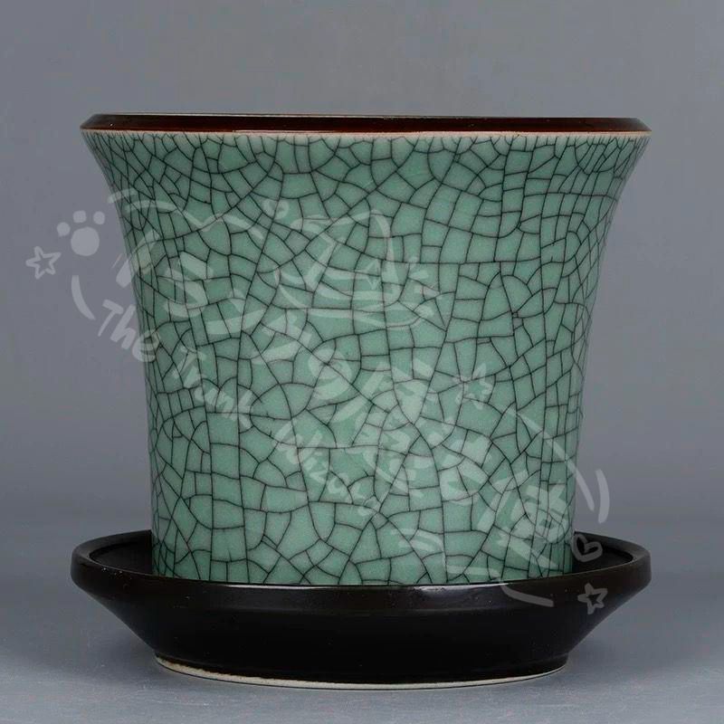 盆栽鉢 青磁鉢 山野草鉢 多肉植物 植木鉢 小品大品盆栽鉢 陶器鉢置物