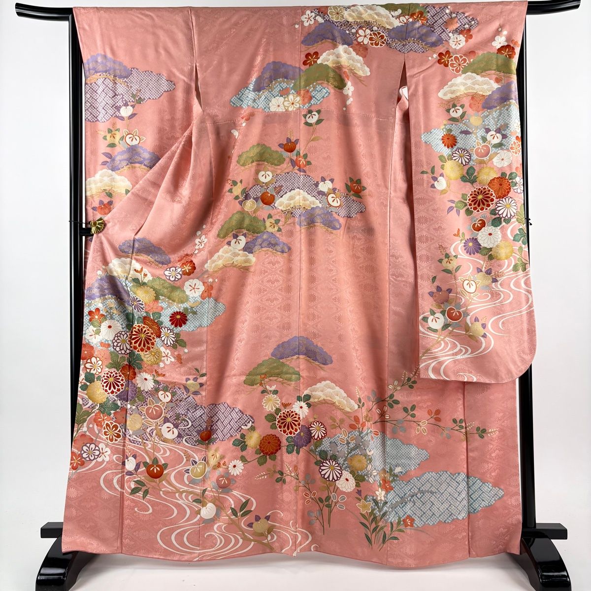 中国 古渡青花花文 筆洗 茶こぼし C R7081E 高品質