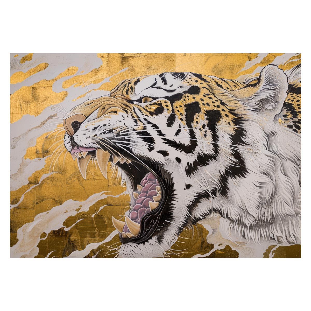 B2サイズ（約51x73cm）】【lh-poster-4019】虎 トラ タイガー セール中