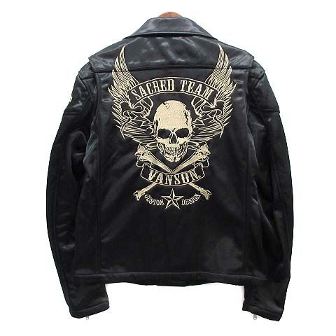 バンソン VANSON 別注 ウィングスカル 刺繍 ボンディング コレクション