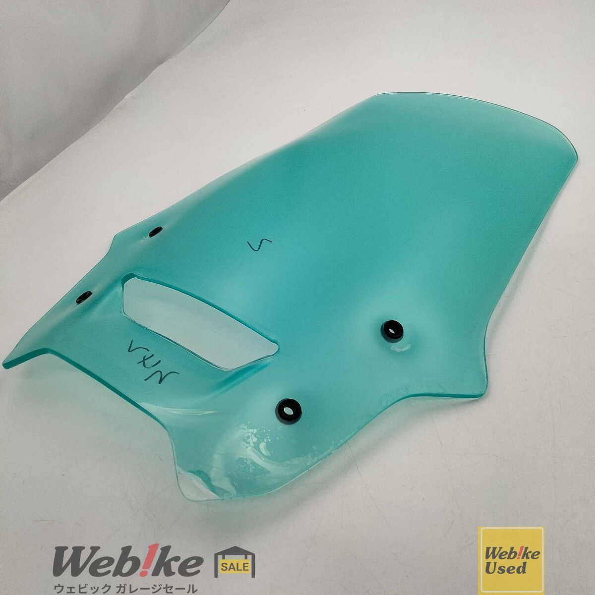 NX400 ウインドシールド10cm延長 M04-NX400-FTGLASS | サイズ：クリア