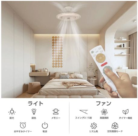 新品 未開封】 AONCIA シーリングファンライト AC-CFL1008 10畳 簡単