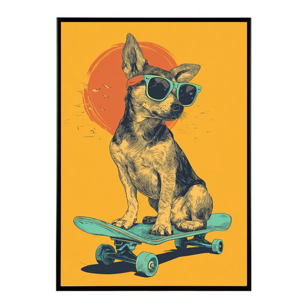 A1サイズ（約59x84cm）】【lm-poster-1935】【フレーム付き】カラフル