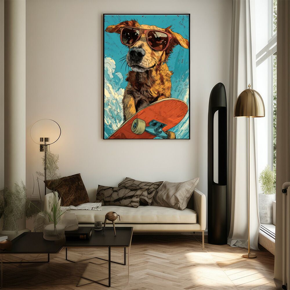 A1サイズ（約59x84cm）】【lm-poster-1964】【フレーム付き】カラフル