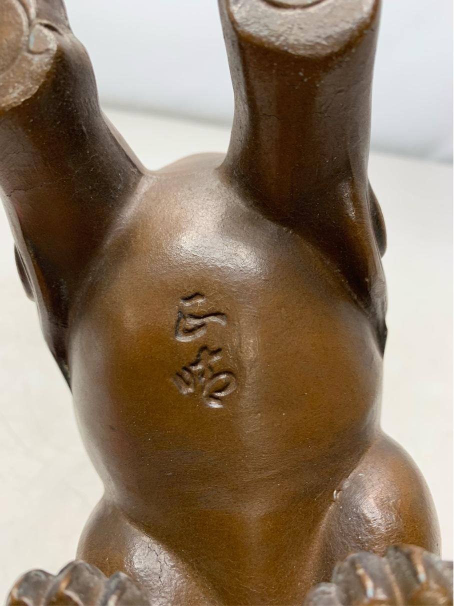 金属製 獅子像 アンティーク 明治？ 金属製 獅子像 アンティーク 明治？