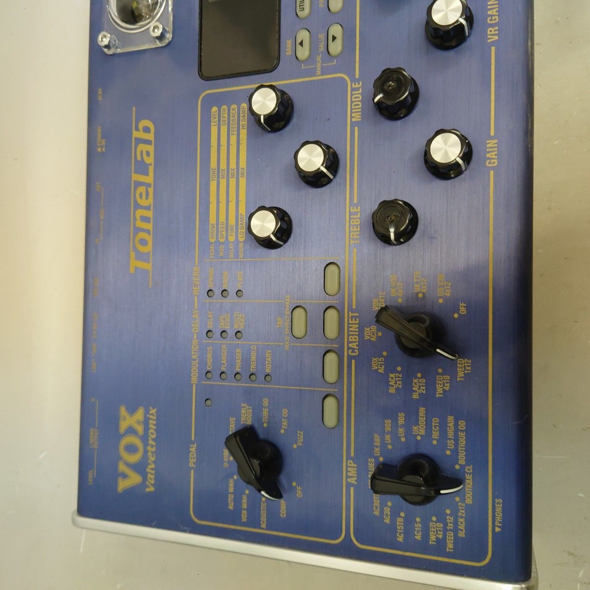 VOX ToneLab Valvetronix 動作品 クリアランス 本体のみ 真空管搭載