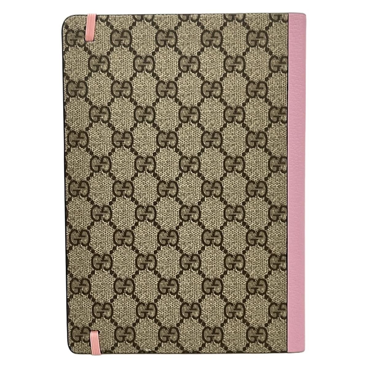 GUCCI(グッチ) 小物美品 - 注文 ベージュ×ダークブラウン×マルチ