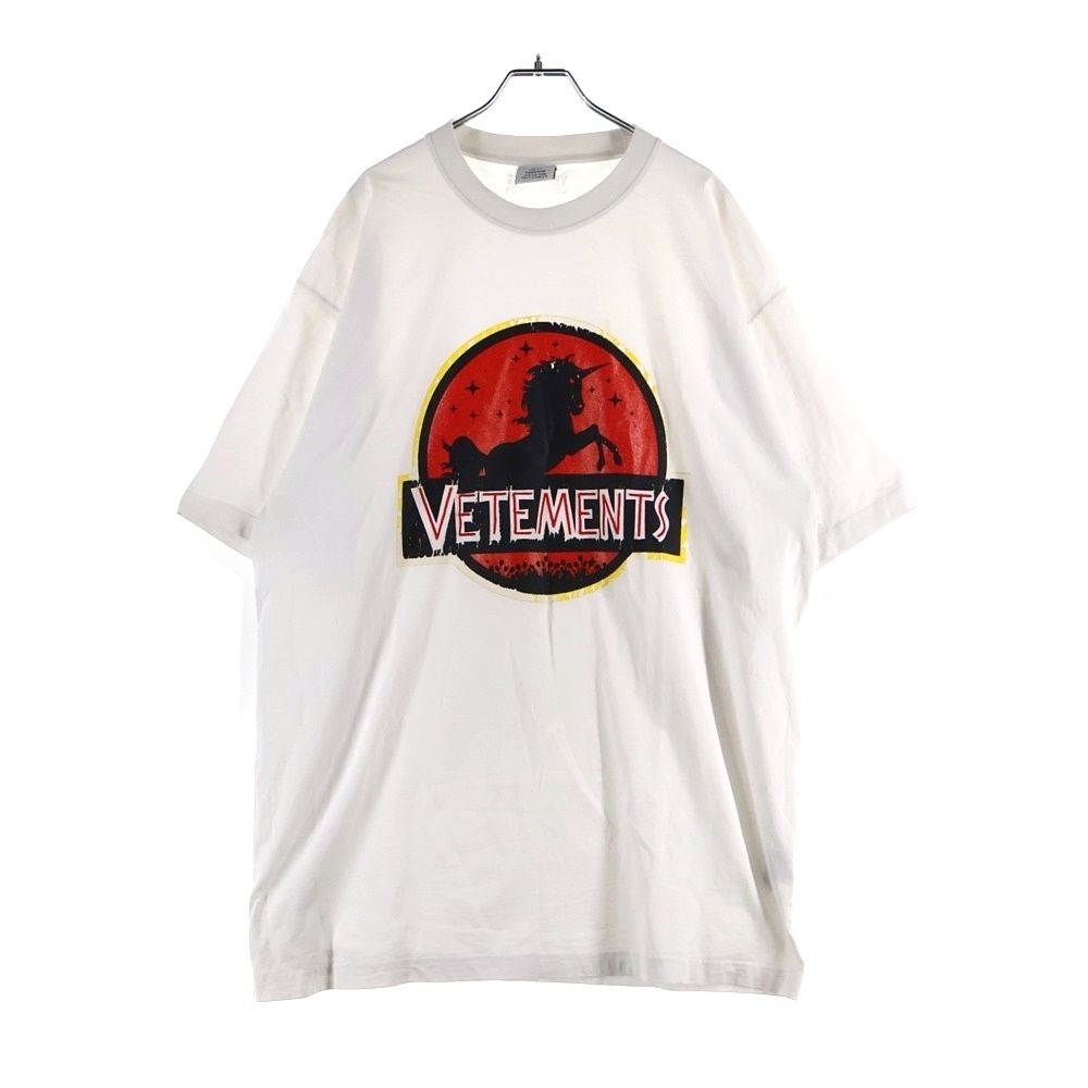 VETEMENTS (ヴェトモン) 21AW ワイルドユニコーン ジュラシックロゴ