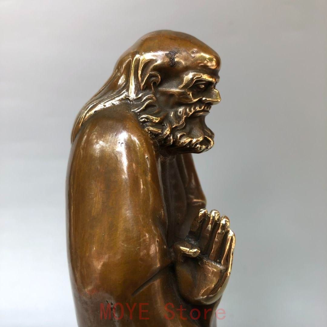 達磨祖師 置物 菩提達磨仏 銅器 装飾品 工芸品 美術品 Amazon.co.jp