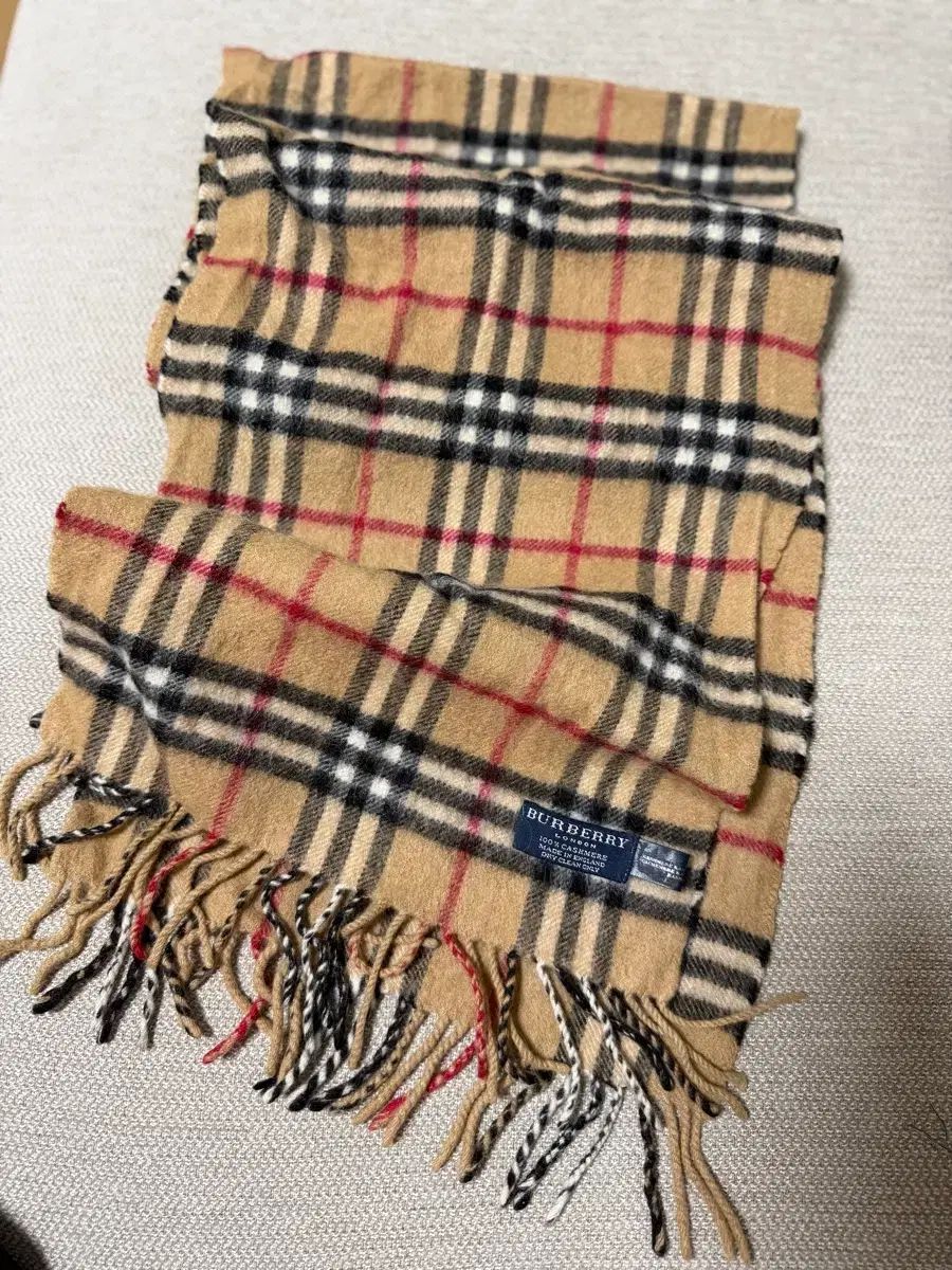 バーバリー 工場 カシミア マフラー Classic CHECK BURBERRY