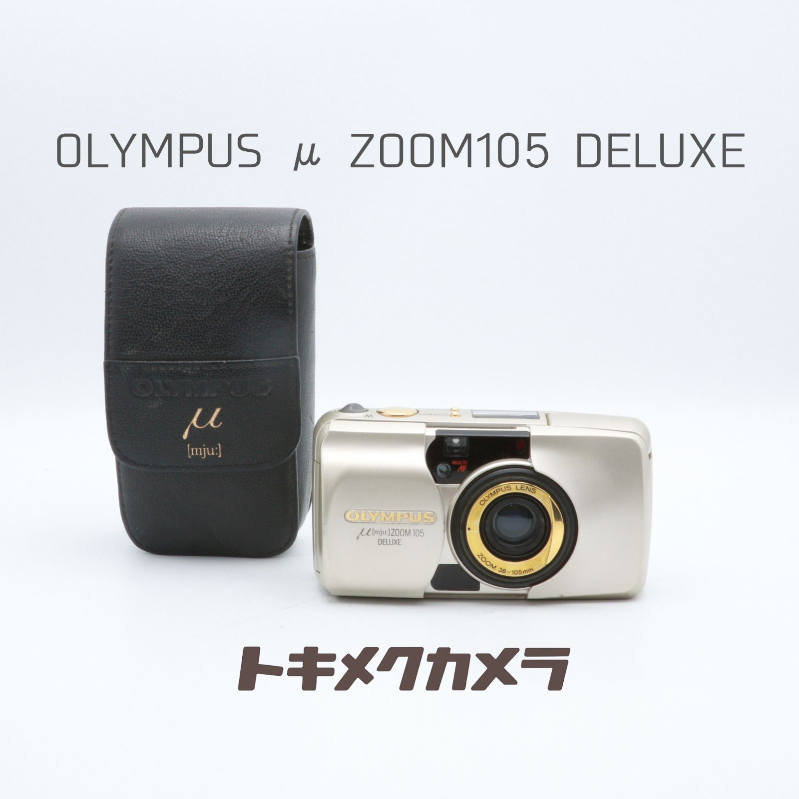 完動品】OLYMPUS μ ZOOM 105 ストア DELUXE フィルムカメラ 動作確認