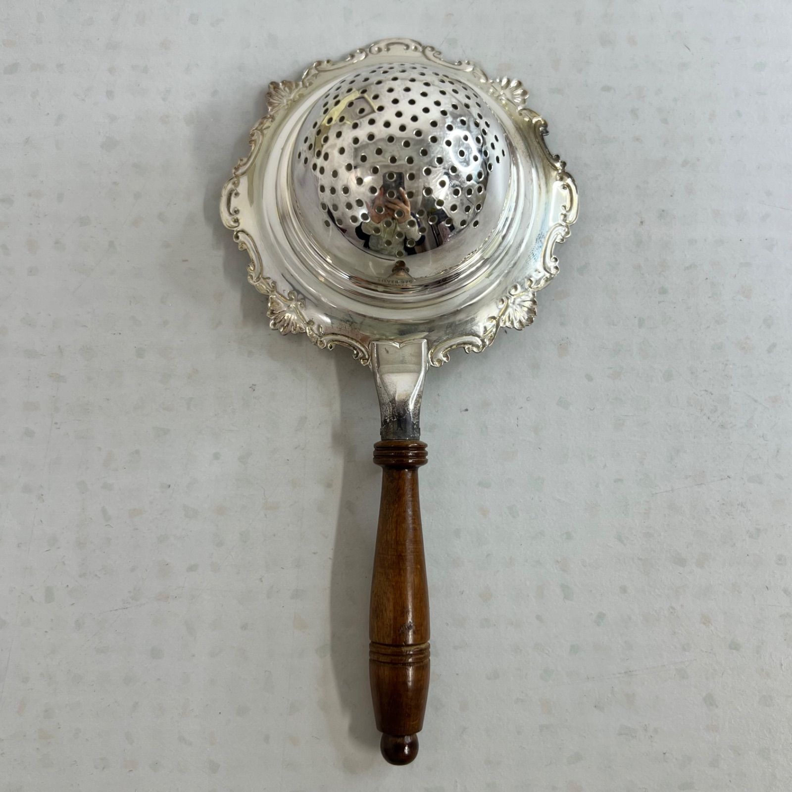 銀座和光 WAKO ティーストレーナー 銀製品 SILVER970 シルバー 銀座