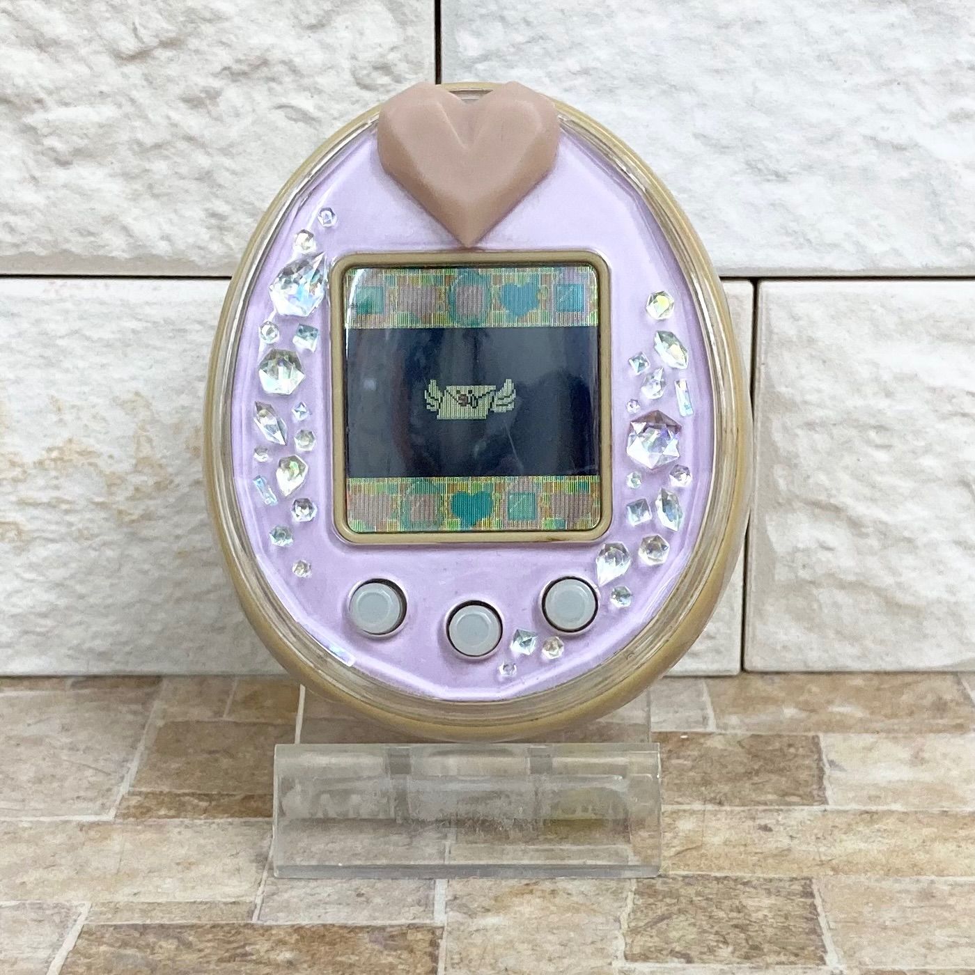たまごっちピース 紫 Tamagotchi P's 本体 動作確認済 動作確認済