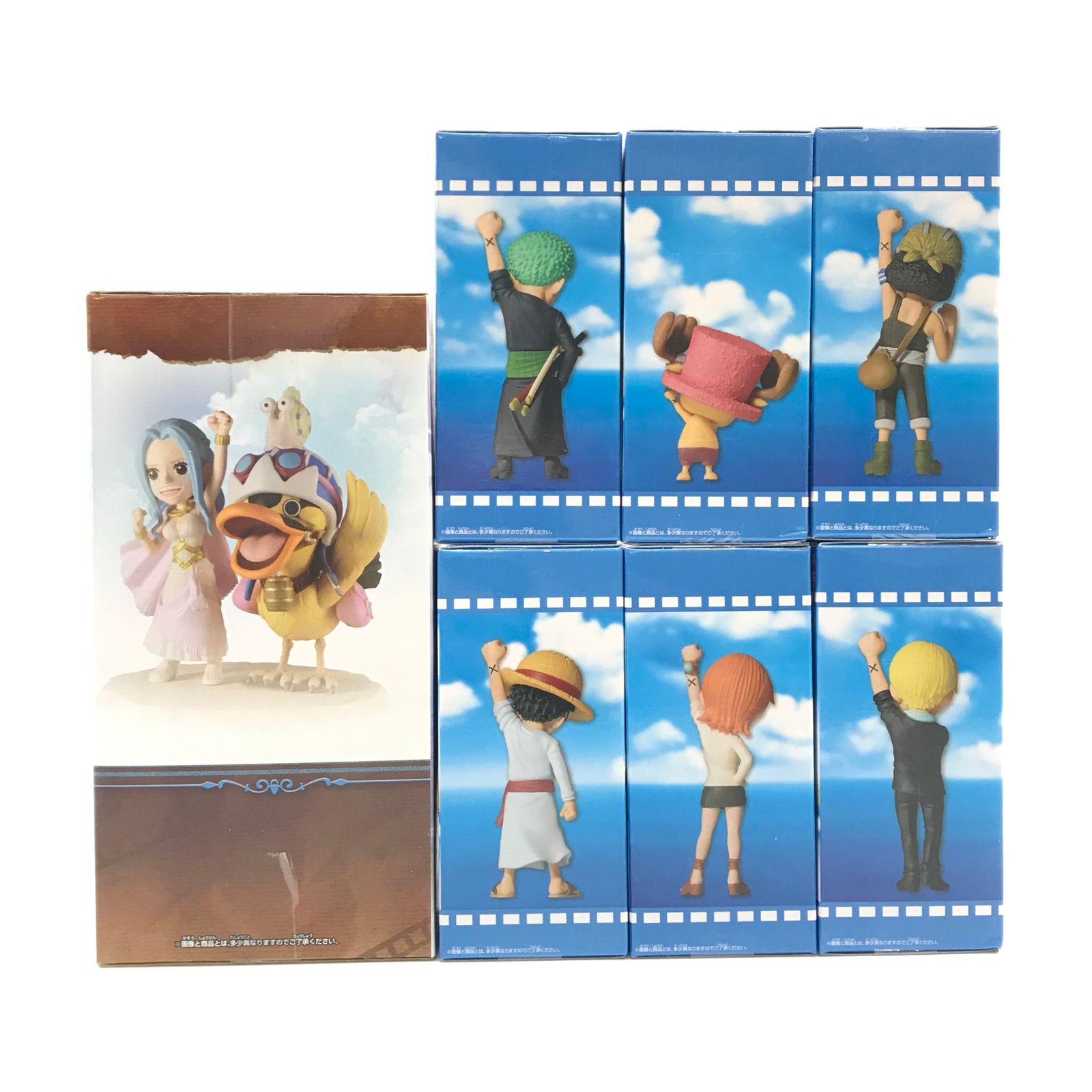 BANDAI SPIRITS 人気 フィギュア 全7種セット 「ワンピース」 ワールド