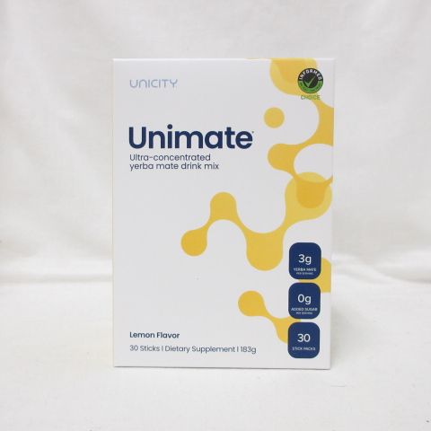 ユニシティ ユニマテ レモン 30スティック (マテ葉加工粉末清涼飲料
