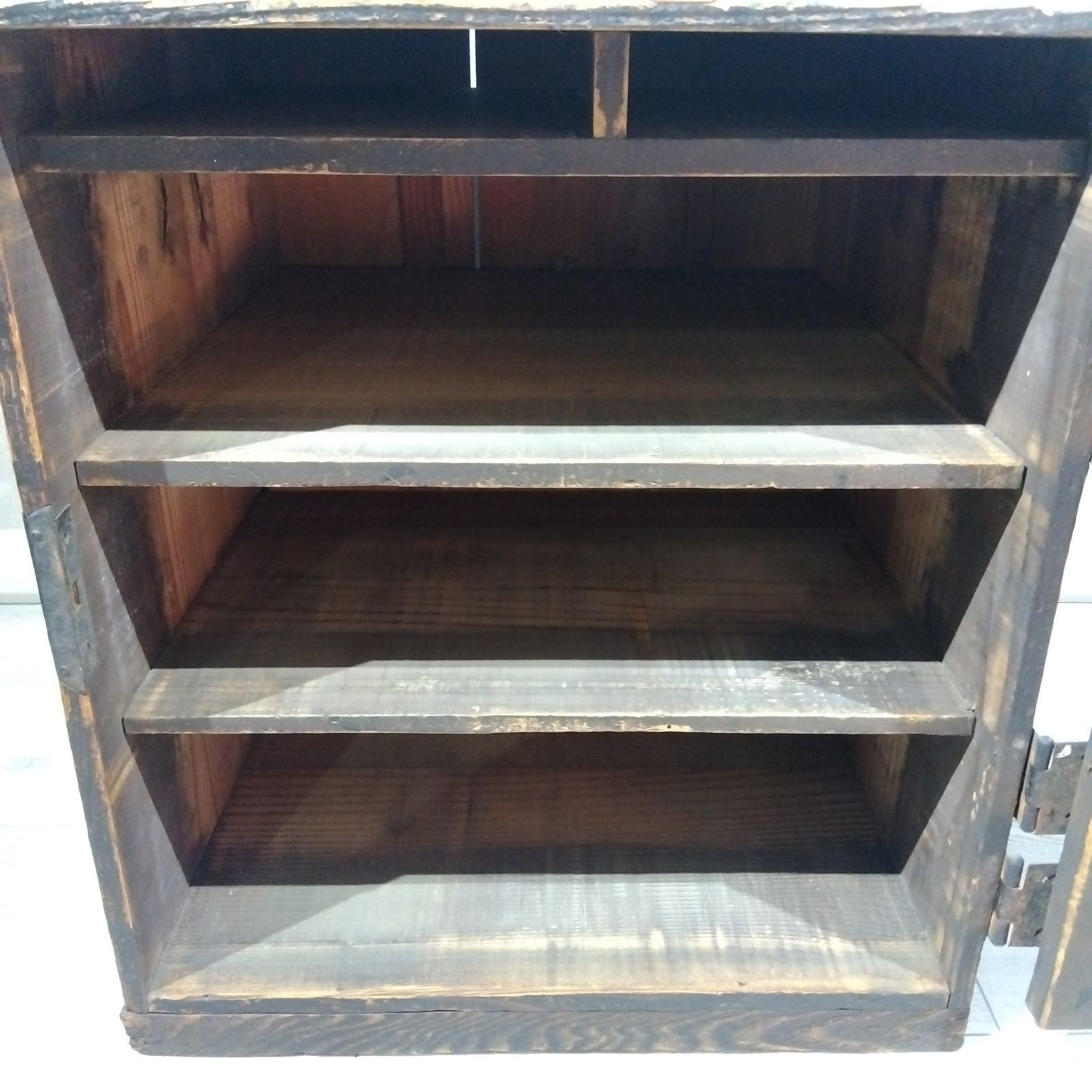 船箪笥 硯箱 書道具箱 鍵付き 小引き出し 木製 時代箪笥 古民具 骨董