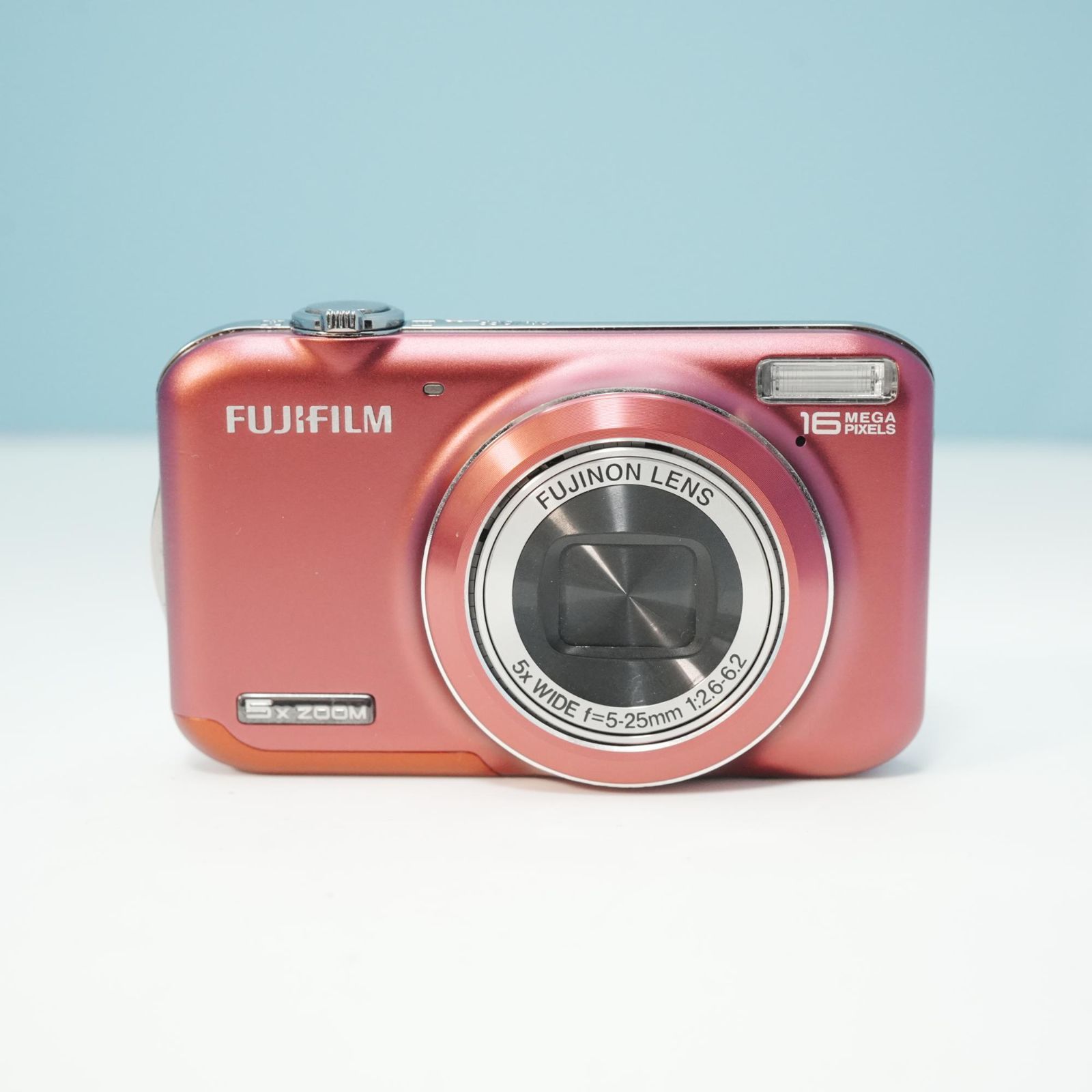 スマホ転送OK】FUJIFILM FinePix T400 レッド デジカメ 富士フイルム