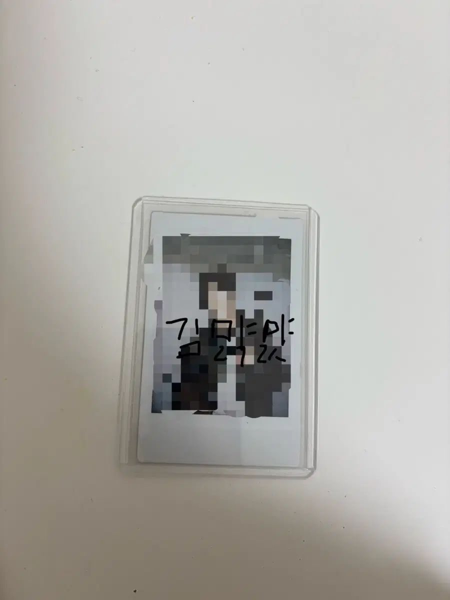 EPEX クムドンヒョン サイン入りチェキ EPEX クムドンヒョン サイン