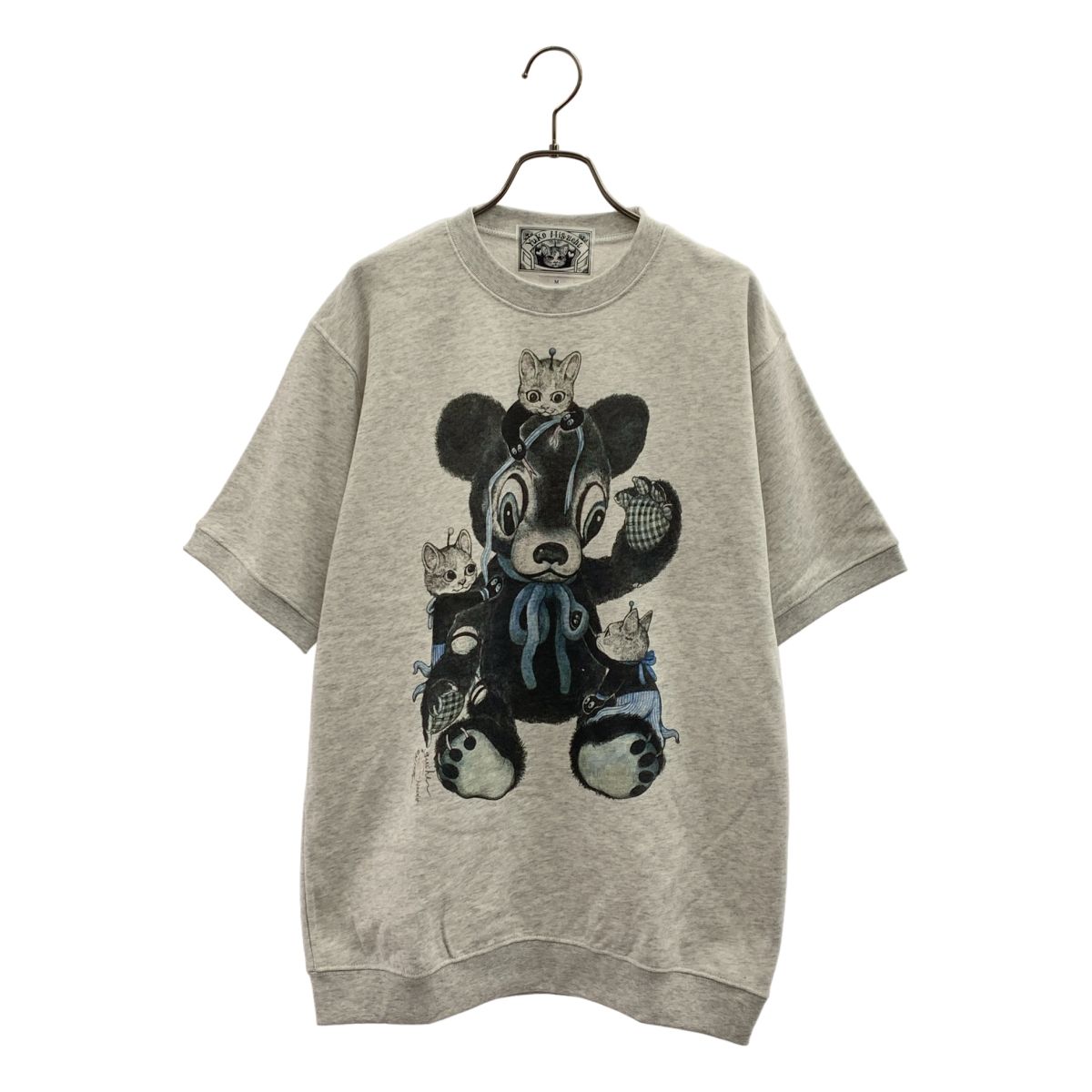 ボリス雑貨店 ヒグチユウコ 半袖スウェット 3ギュスと黒いクマ Mサイズ