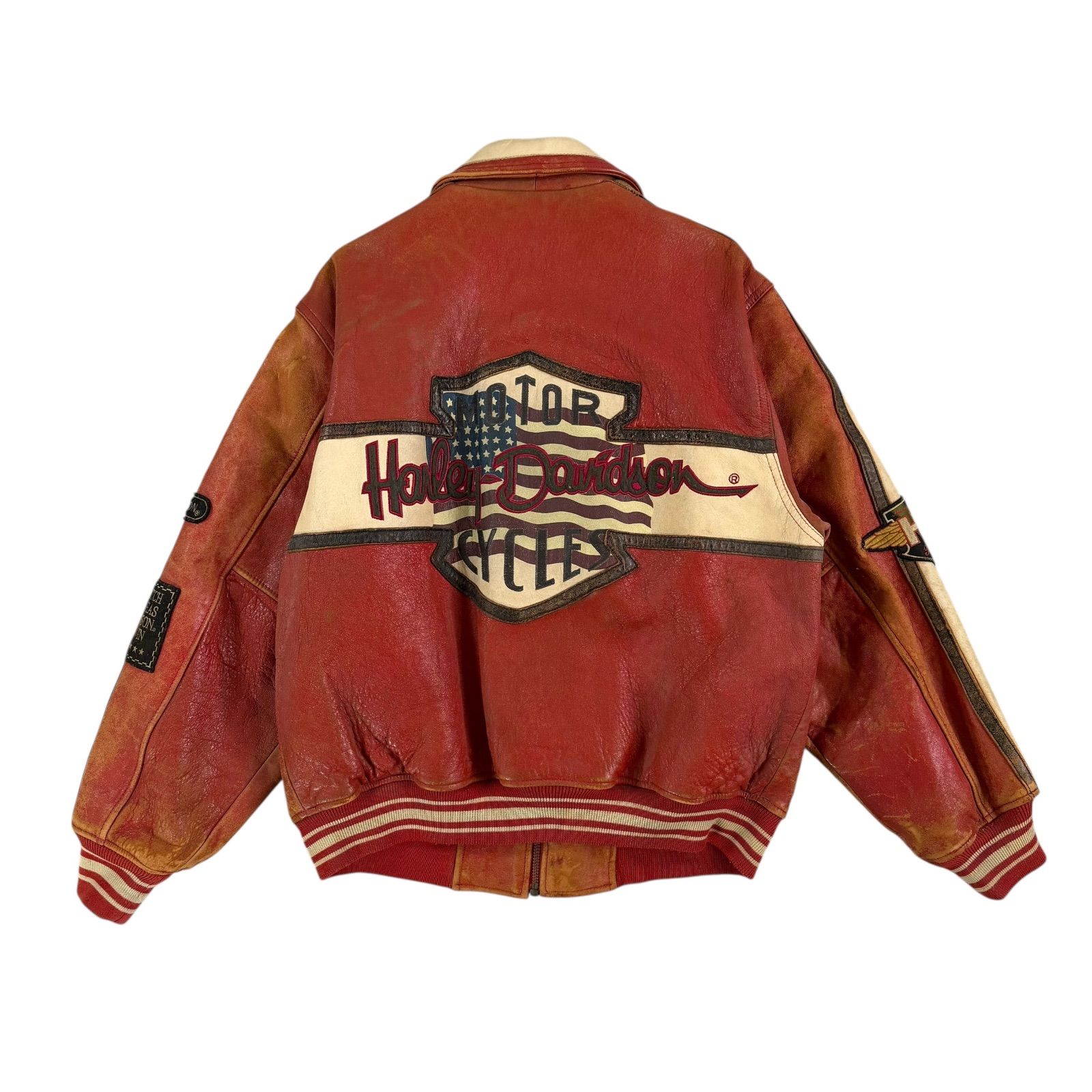 HARLEY-DAVIDSON ハーレー シングルライダースジャケット レザー